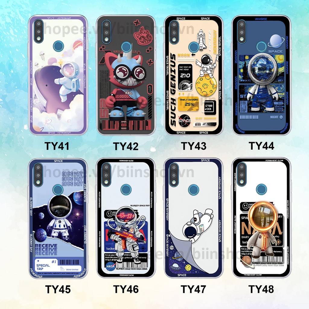 Ốp Vsmart Joy 2 Plus / Joy2+ phi hành gia vũ trụ space.x siêu đẹp, thời trang