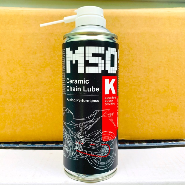 Dưỡng Sên Cao Cấp Voltronic M50-K Ceramic Chain Lube Racing Performance Ketten Spray O X Z Ring 400ML - Made in Germany