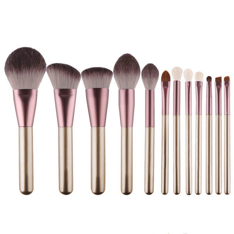Set 12 Cọ Trang Điểm Chuyên Nghiệp Chất Lượng Cao