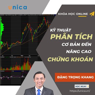 Toàn quốc- [Evoucher] Khóa học phân tích kỹ thuật căn bản đến nâng cao trong chứng khoán , GV Đ.T.Khang Unica