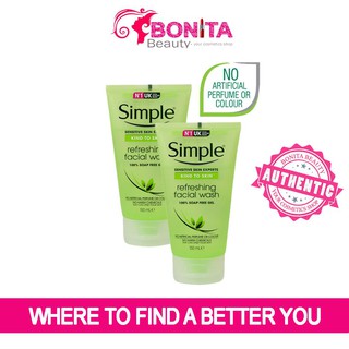 Sữa rửa mặt Simple Kind to Skin Refreshing Facial Wash