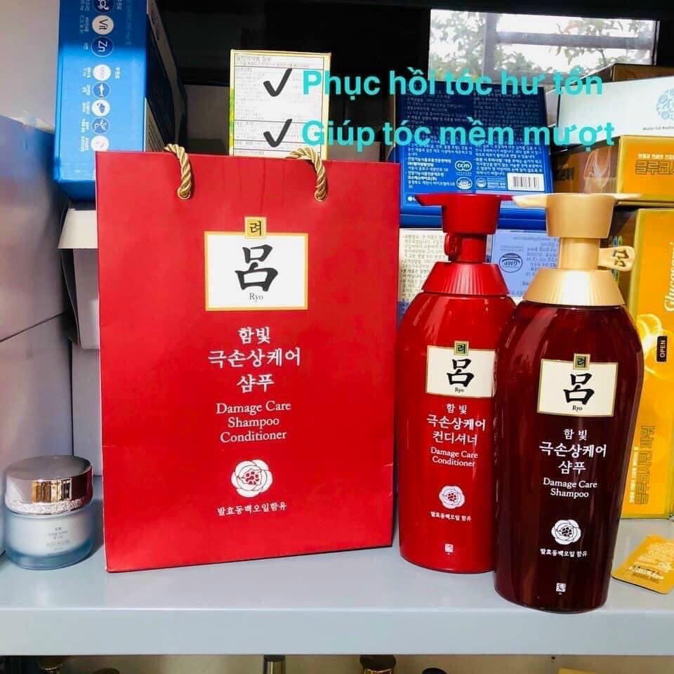 Bộ dầu gội xả RYO hàn quốc