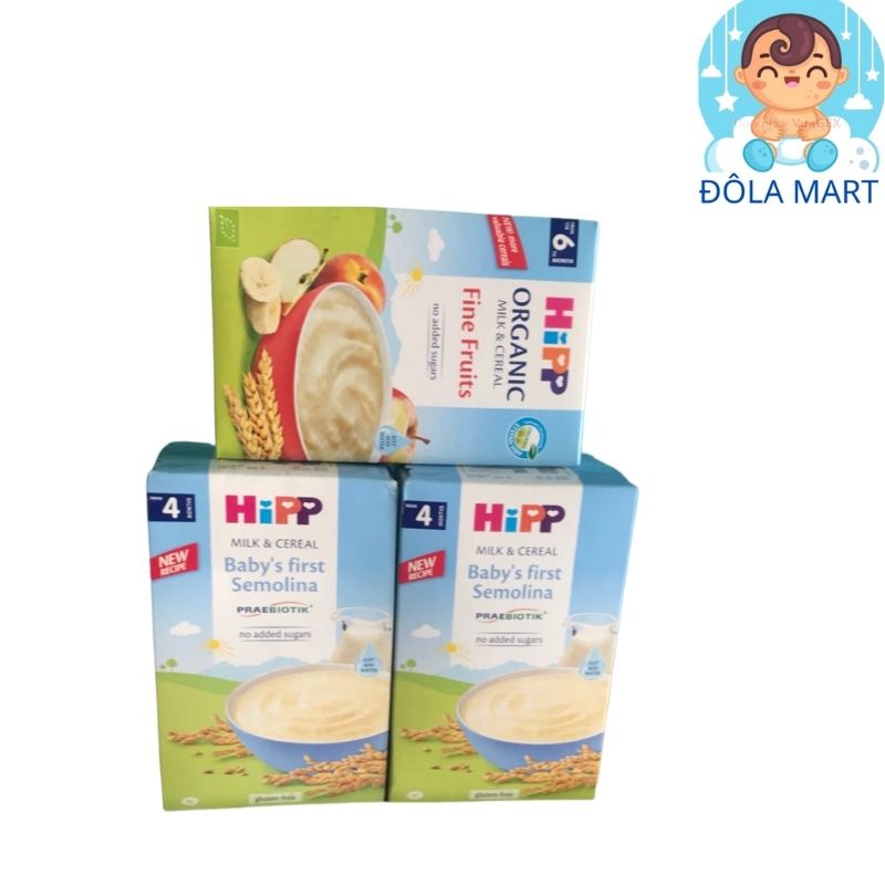 Bột ăn dặm dinh dưỡng Sữa, Hoa quả rừng HiPP Organic 250g