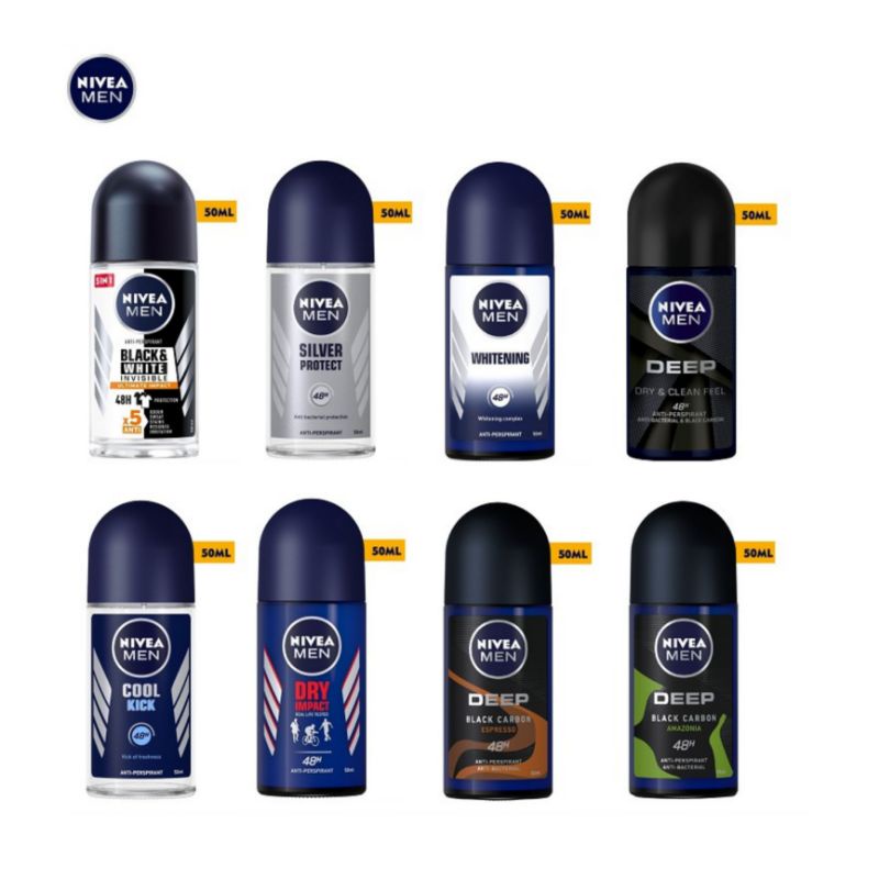 Lăn Ngăn Mùi Nivea Dành Cho Nam 50ml