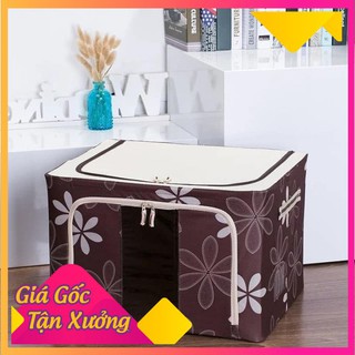 COMBO 2 Túi đựng đồ đa năng có khung sắt  [FREESHIP]