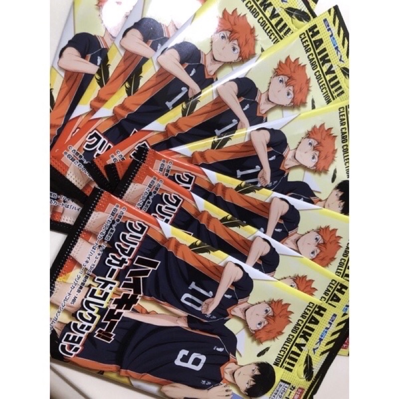 Pack Haikyuu clear random Thẻ bài