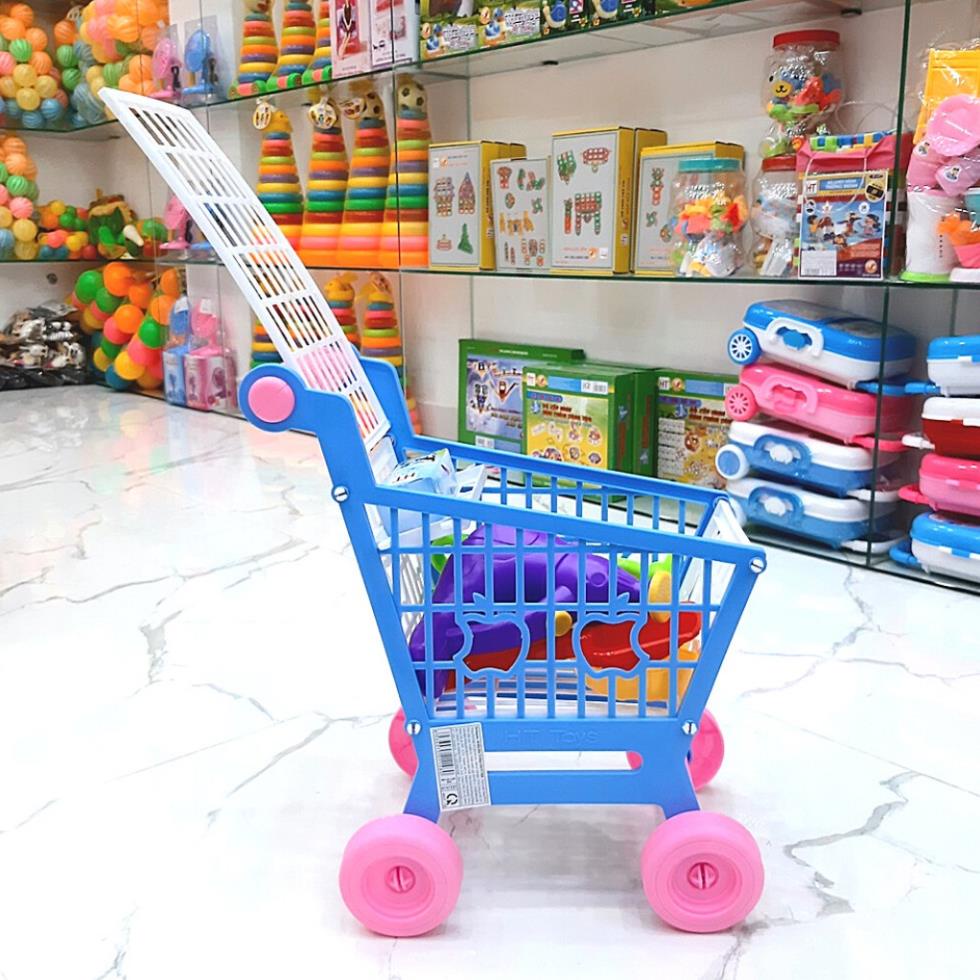 Xe đẩy siêu thị đồ chơi cho bé  HT7658