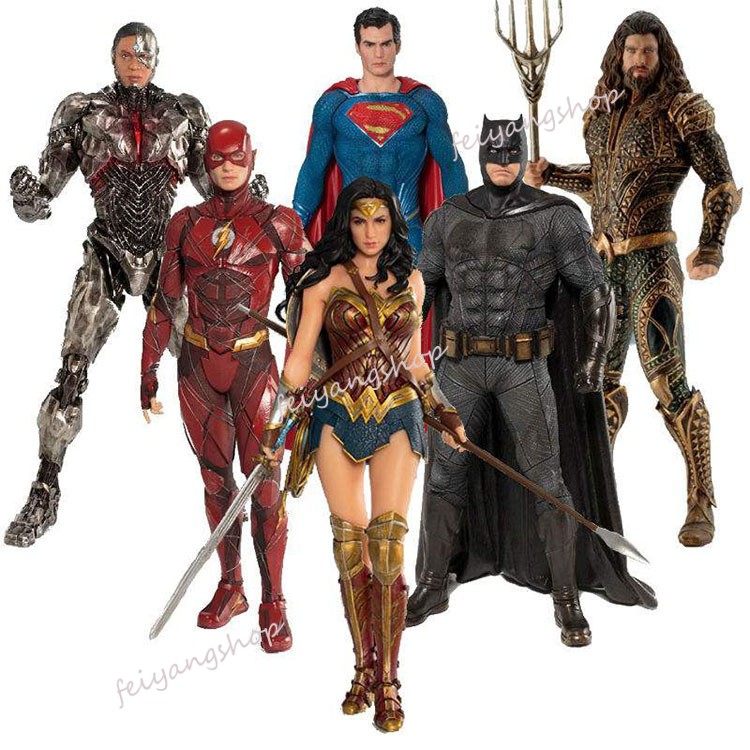 Mô hình đồ chơi nhân vật Aquaman Superman Trong Justice League chất lượng