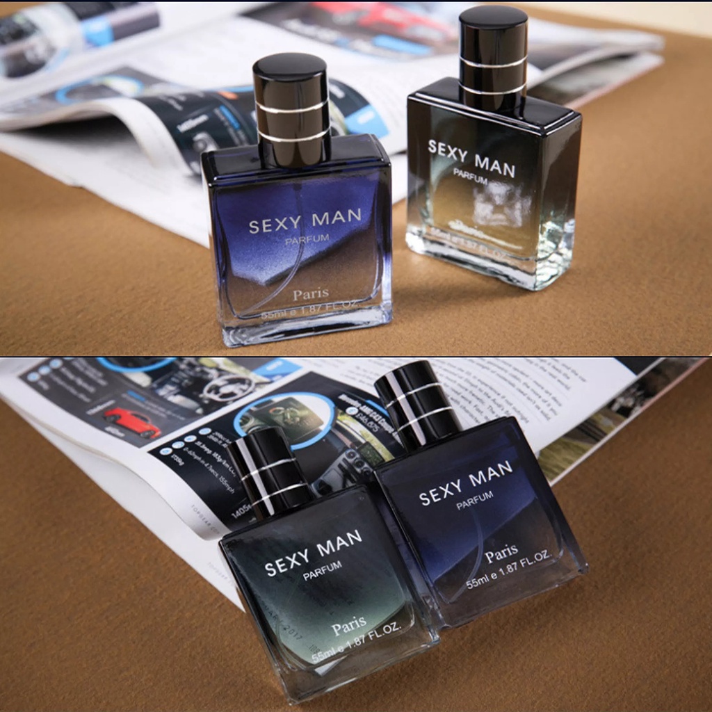 Nước Hoa Nam Mini Chính Hãng Sexy Man Thơm Lâu Nam Tính, Mạnh Mẽ, Hương Thơm Nhẹ Nhàng, Quyến Rũ, Thể Tích 55ml