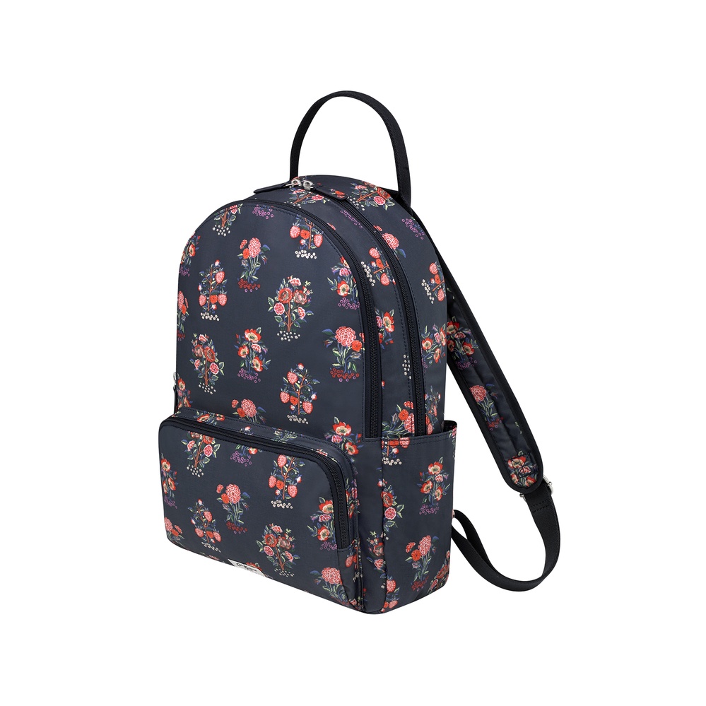 Cath Kidston - Ba lô đi học/đi làm/Pocket Backpack Kingdom Posey  - Kingdom Posey - Navy -1041590