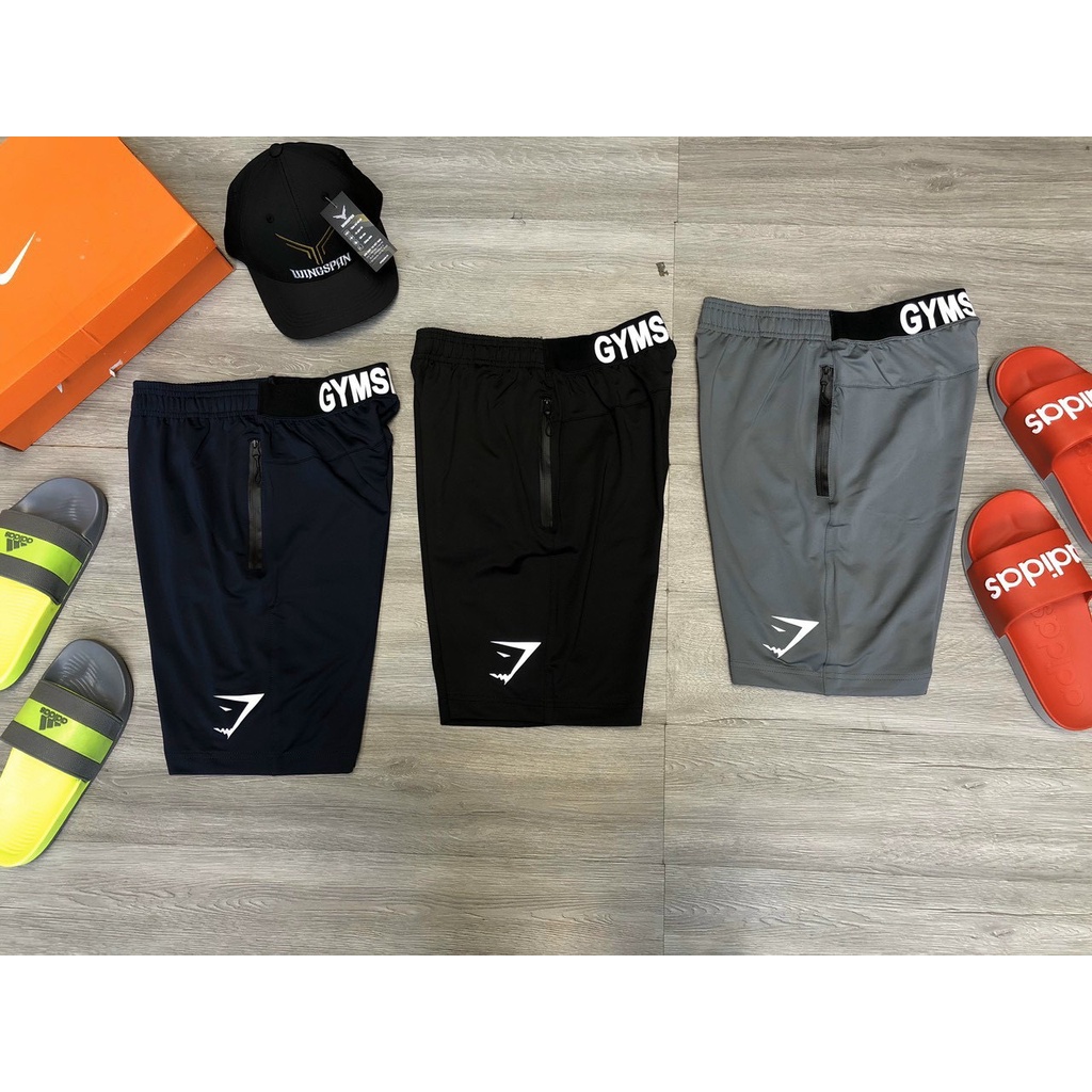 Quần Short GymShark Chơi Thể Thao, Tập Gym Nam Thiết Kế Đôc Đáo - Phúc Gym Store