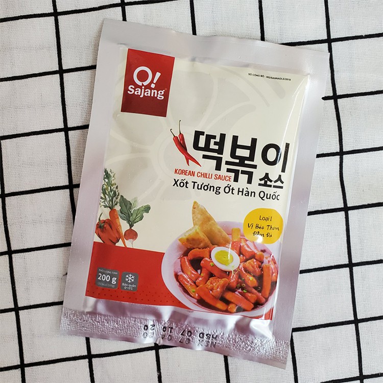 Xốt tương ớt nấu tokbokki 200g | BigBuy360 - bigbuy360.vn