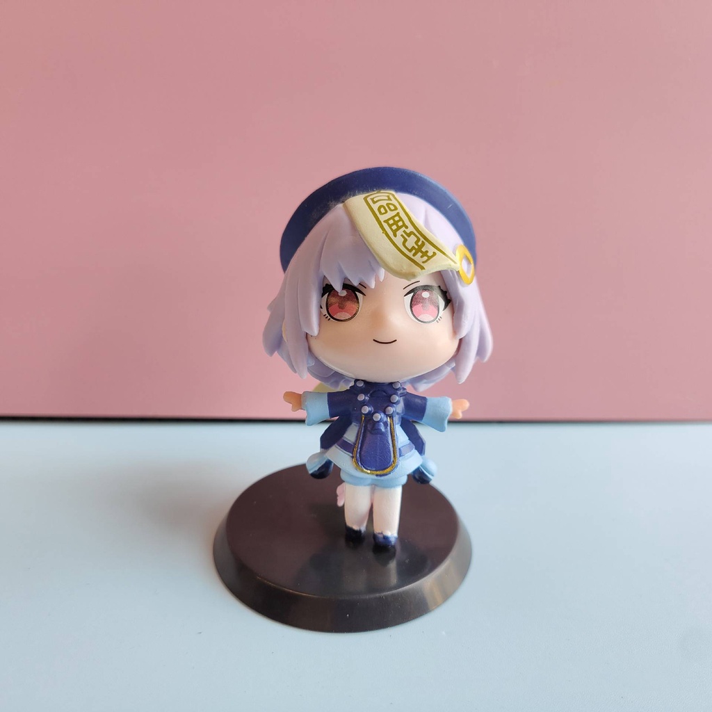 Bộ 6 Mô Hình Nhân Vật Jason Genshin Va Chạm Keqing Zhongli Xiao Qiqi Ganyu Tartaglia