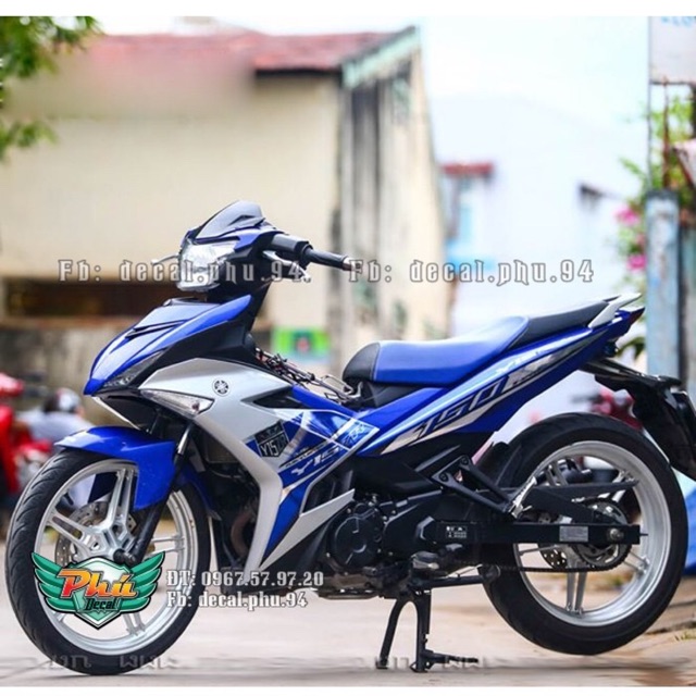 Tem Exciter 150 Y15zr Xanh Gp
