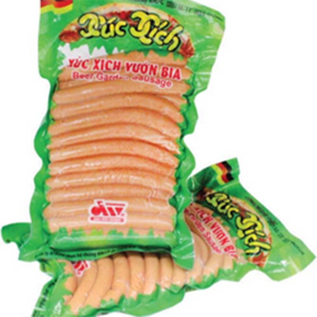 Xúc Xích Viên Hong Khói - Đức Việt, Gói 25 cây / 500g, Date mới nhất