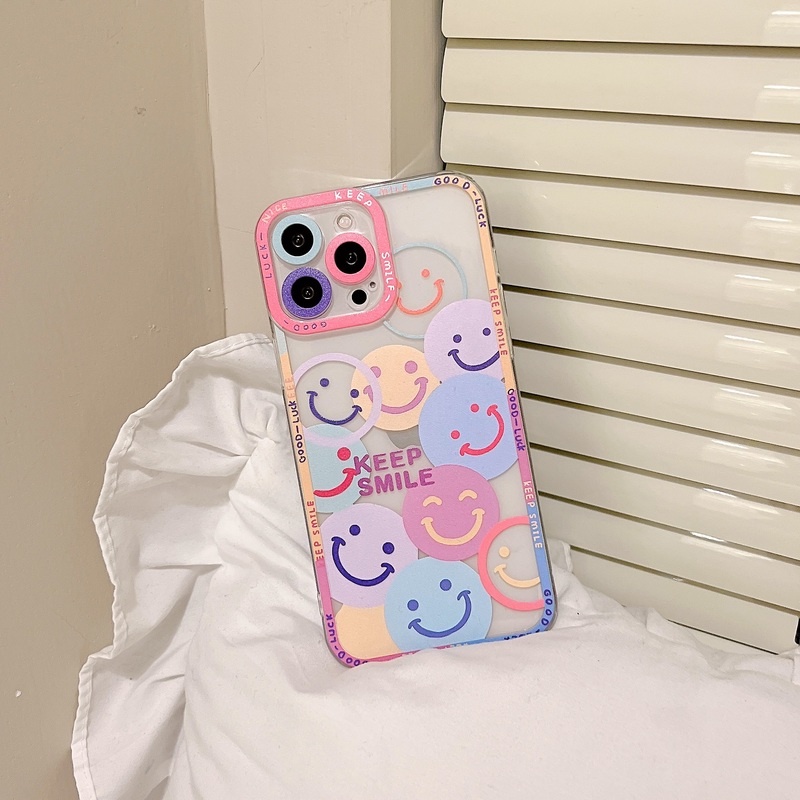 Ốp Điện Thoại TPU Mềm Trong Suốt Chống Sốc Họa Tiết Mắt Thiên Thần Sang Trọng Cho iPhone 14 13 12 11 Pro Max 7 8 Plus X Xs Xr