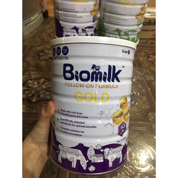 Sữa Biomilk số 1,2,3,5 lon 800g hạn 4/2024 nhập khẩu nguyên lon Của Úc