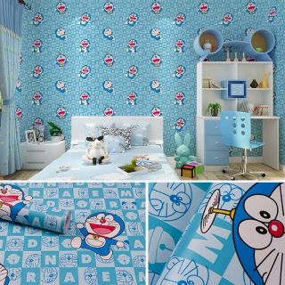 10m giấy dán tường Đoremon, khổ 45