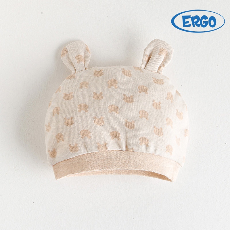 Mũ che thóp cotton cho bé sơ sinh giữ ấm đầu bảo vệ sức khỏe