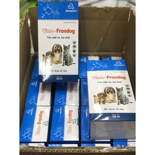 Vime- FRONDOG thuốc xịt trị ve, bọ chét ở Chó Mèo
