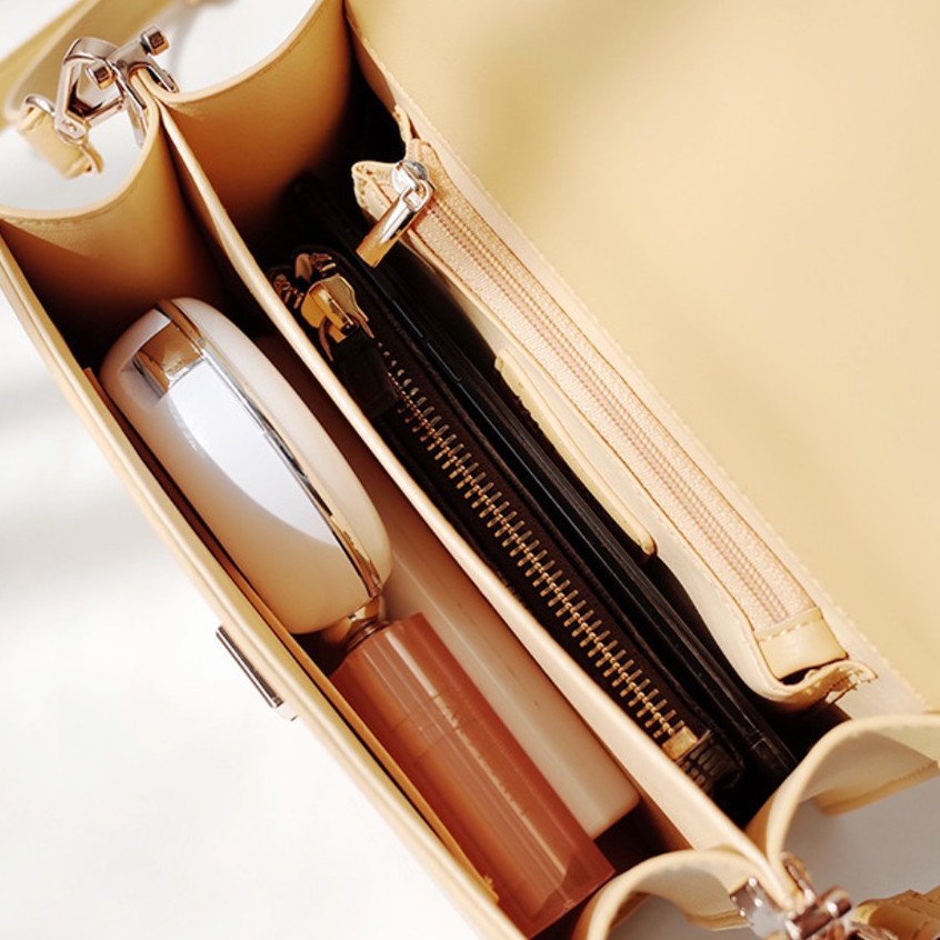 Túi Xách Nữ Túi Đeo Chéo Thời Trang Công Sở Chính Hãng MICOCAH Dáng Vuông Phong Cách Châu Âu Siêu Đẹp MC07-Mozuno