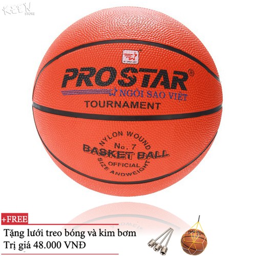 [Xả kho] Khung Vành bóng rổ cao cấp 30cm + quả bóng rổ số 5 prostar