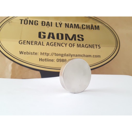 Nam châm viên trắng đất hiếm 30x5mm(giá 1 viên) | Shopee Việt Nam