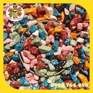 Kẹo sỏi đá nhân socola 500g kẹo socola sỏi đồ ăn vặt tuổi thơ siêu ngon MSS HATBITIEU