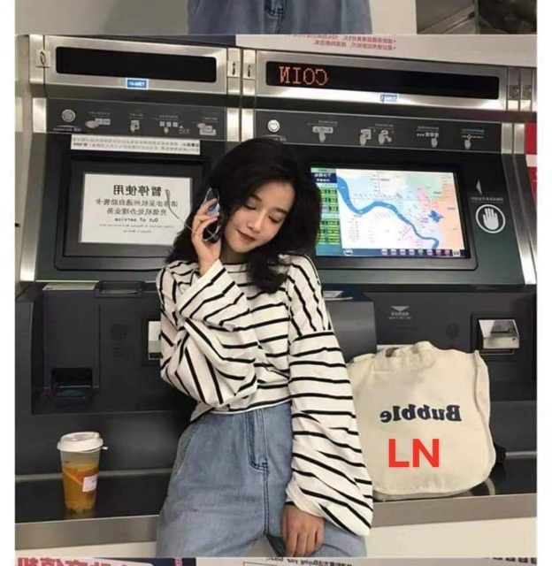 Áo crt kẻ tay dài DAN876