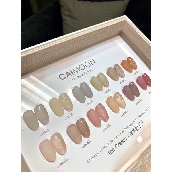Set sơn thạch caimoon cao cấp 12chai