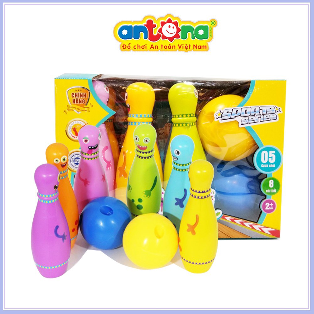 Đồ Chơi Bowling Kids Antona 339 - Giúp Bé Tăng Khả Năng Vận Động