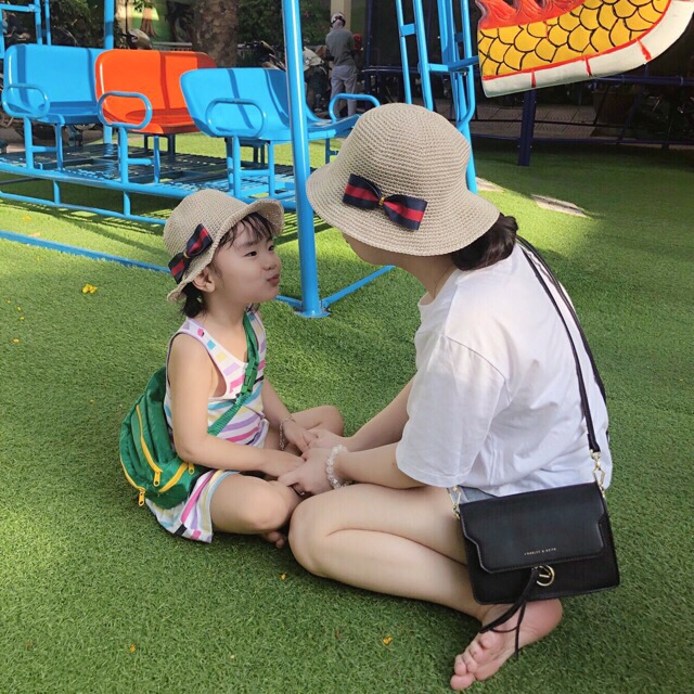 Set mũ mẹ và bé