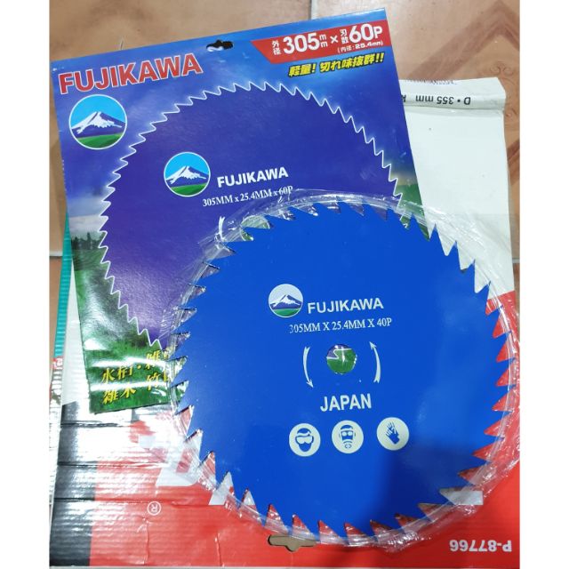 Đĩa gặt FUJIKAWA phi 305mmx60P - LƯỠI CẮT CỎ TRÒN FUJIKAWA – ĐƯỜNG KÍNH 30 cm- made in Japan Chất lượng ca