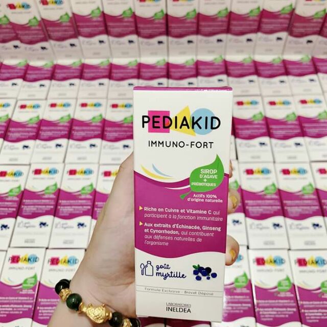 (Mẫu mới) Tăng sức đề kháng Pediakid Immuno - fort Pháp