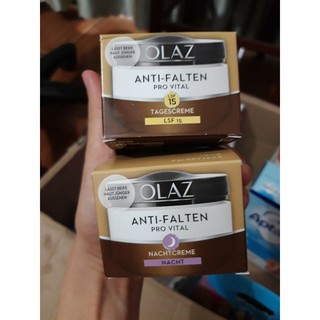 KEM DƯỠNG DA OLAZ ANTI-FALTEN PRO VITAL 50ml - Hàng đức đủ bill