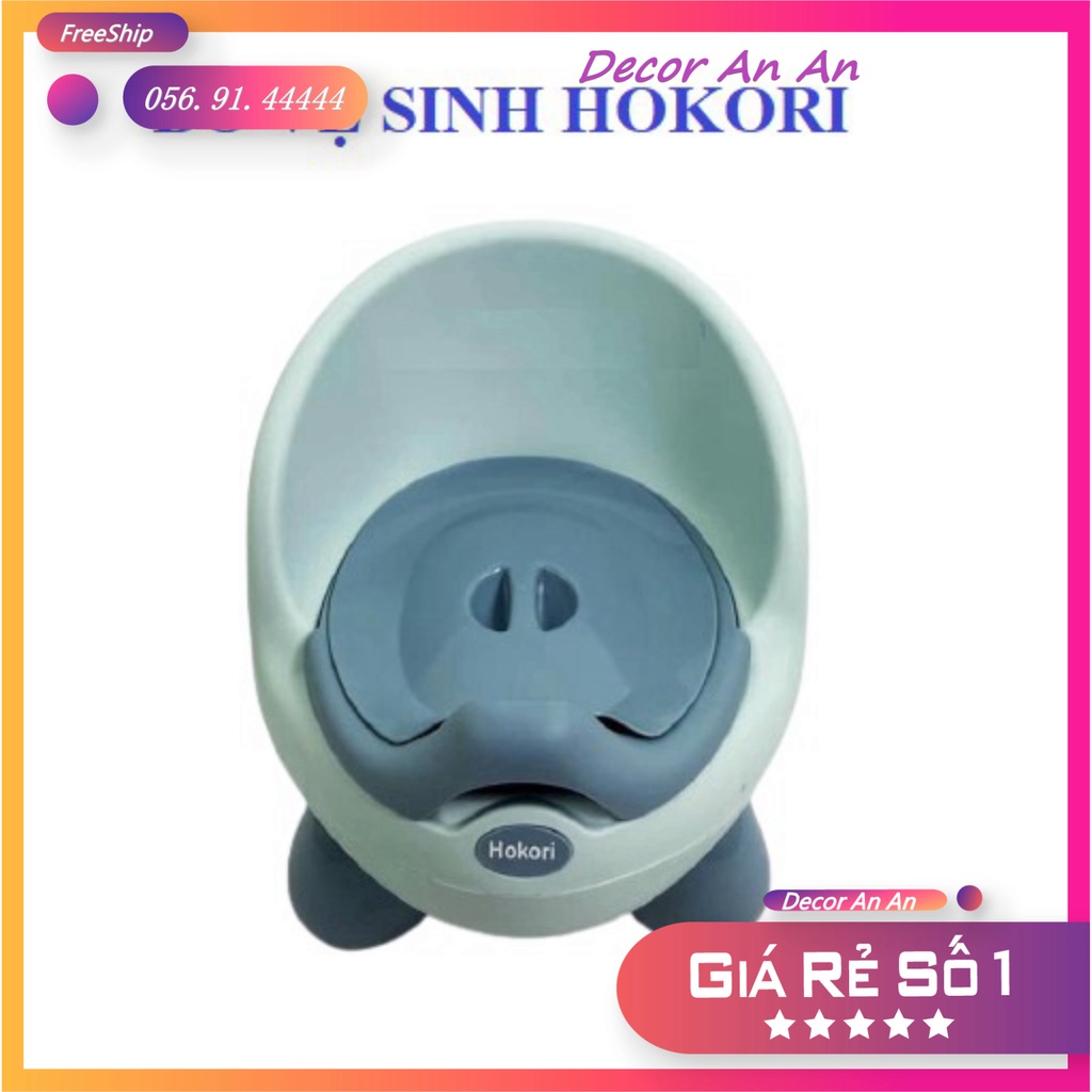 BÔ GHẾ VỆ SINH TRẺ EM HOKORI- Bô vệ sinh việt nhật.