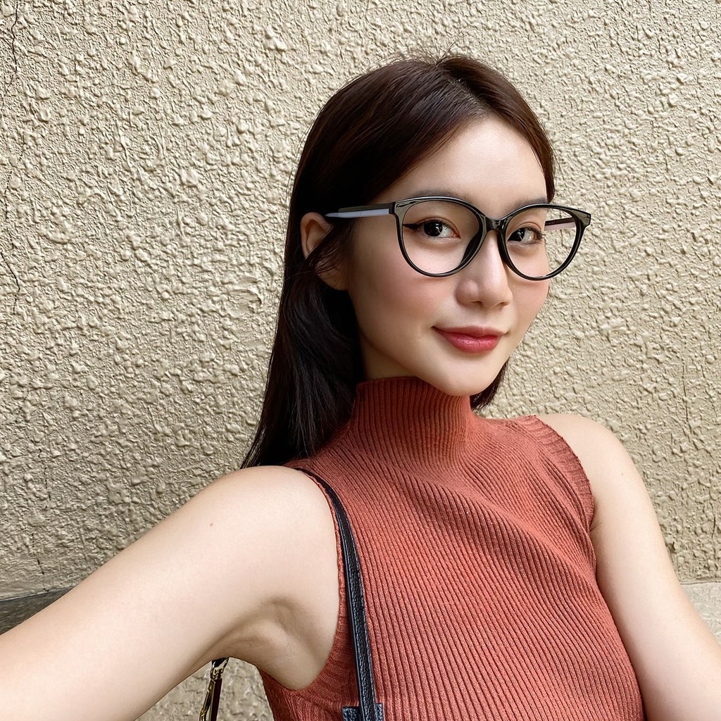 Gọng kính mắt mèo nữ Lilyeyewear chất liệu nhựa dày dặn màu sắc thời trang 8265 | BigBuy360 - bigbuy360.vn