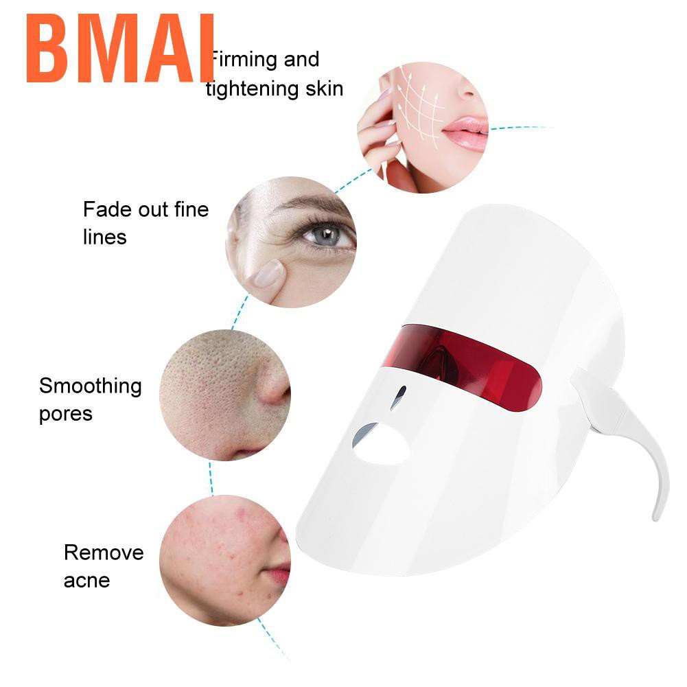 Bmai LED Photon Skin Rejuvenation Beauty Machine Color Light Therapy Face Shield Care