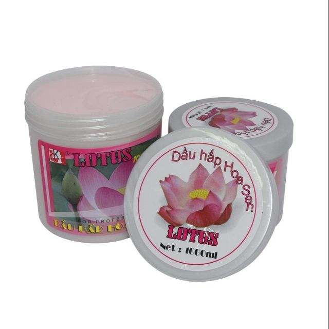Kem ủ  hấp tóc hoa sen Lotus 500ml