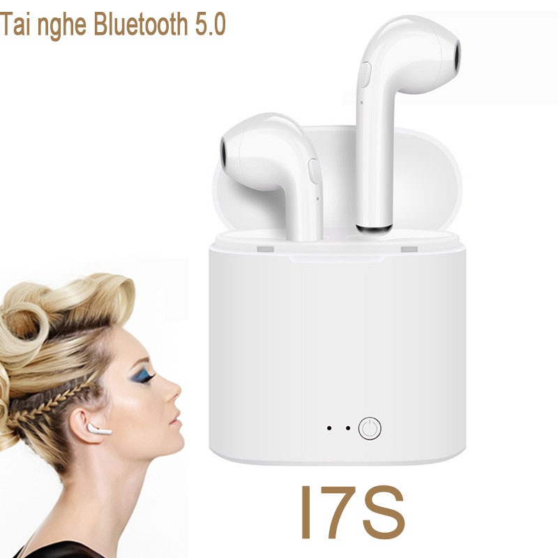 Tai nghe Bluetooth Không Dây I7S TWS Cao Cấp- Công Nghệ Âm Thanh 5.0  cho Android / iOS / Kinh doanh Lái xe LFZ-LYEJ-I7