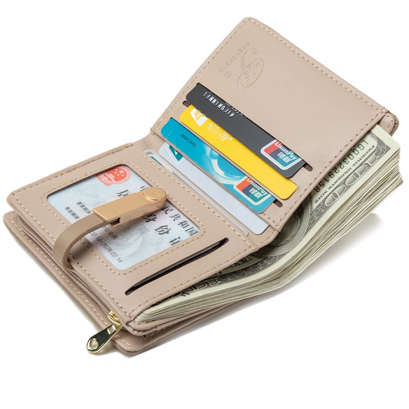 Ví Ngắn Đựng Thẻ Nhỏ Gọn Thời Trang Dành Cho Nữ