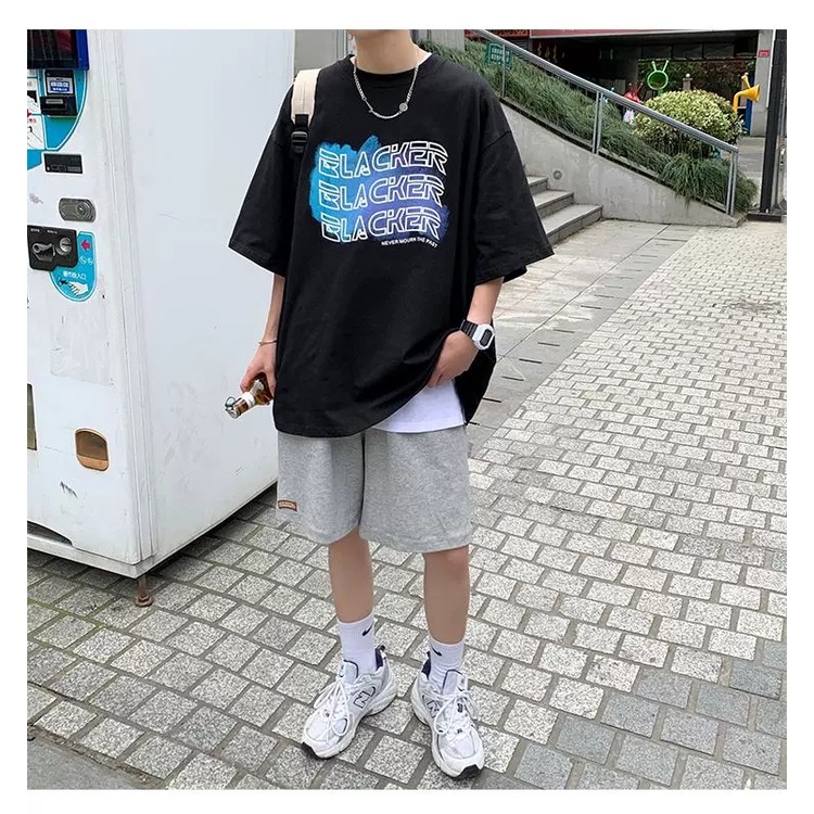 Áo thun tay lỡ nam nữ, áo phông unisex form rộng chất cotton mát mịn thấm hút mồ hôi in hình gấu nâu | BigBuy360 - bigbuy360.vn