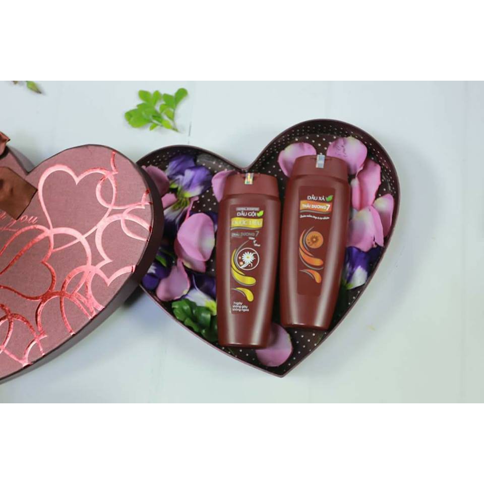 Combo Dầu Gội_Dầu Xả Thái Dương 7(Chai 200ml)