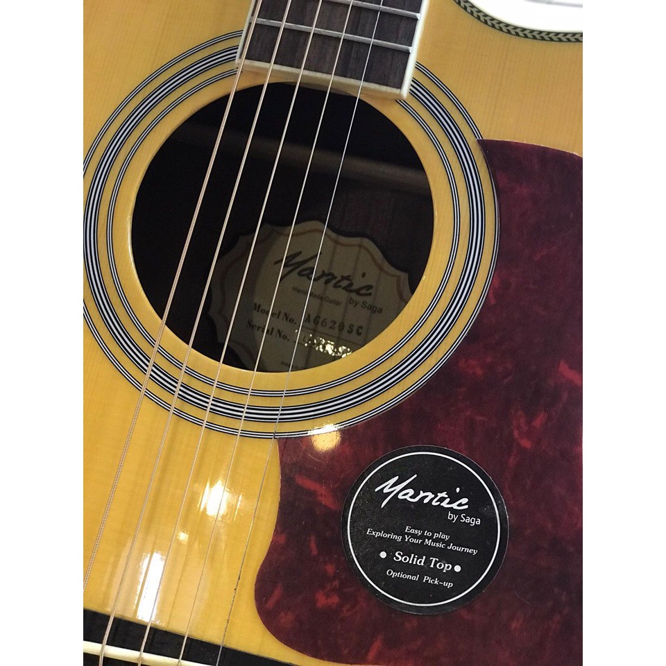 Guitar Acoustic Mantic AG620SC Gỗ Nguyên Tấm - SOL.G