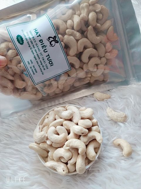 500GRAM HẠT ĐIỀU TƯƠI BÌNH PHƯỚC NGUYÊN HẠT LOẠI 1 LÀM SỮA | BigBuy360 - bigbuy360.vn