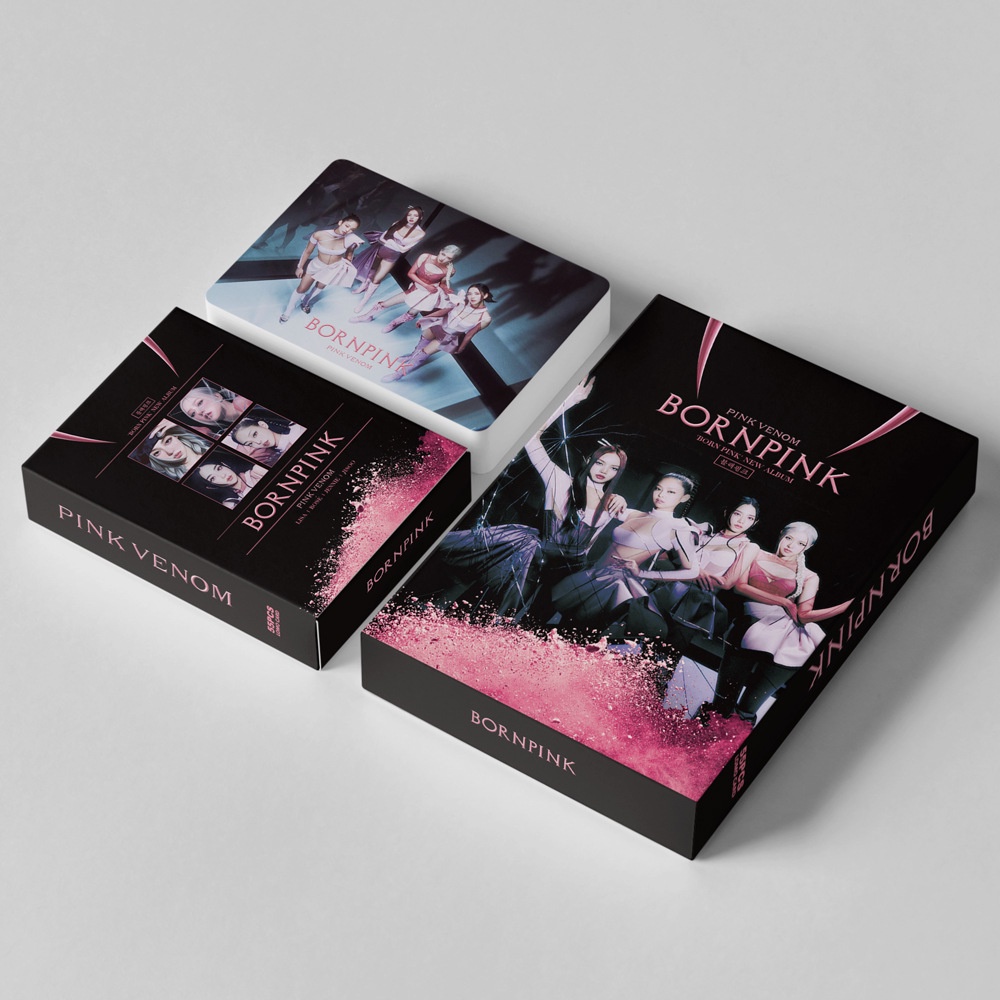 Set 55 Tấm Thẻ Ảnh Lomo Nhóm Nhạc BLACKPINK