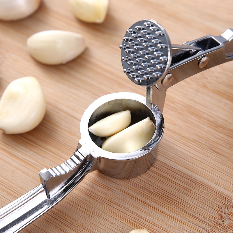 Dụng Cụ Nghiền Tỏi Bằng Thép Không Gỉ Đa Năng