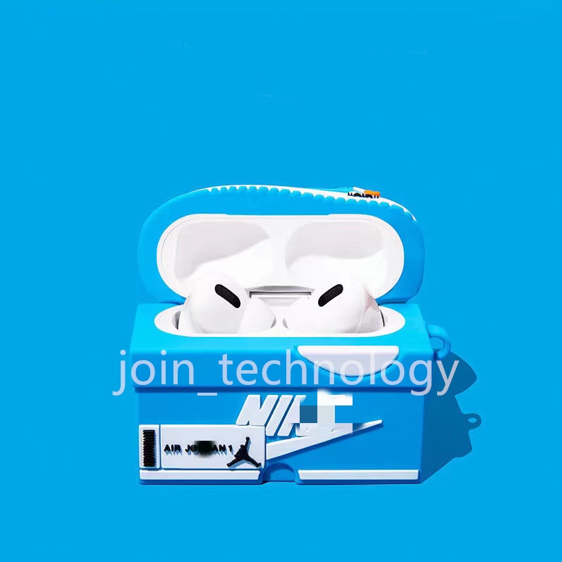 Vỏ Bảo Vệ Hộp Sạc Tai Nghe airpods 1/2/pro Bluetooth Không Dây Hình Hộp Giày Thời Trang