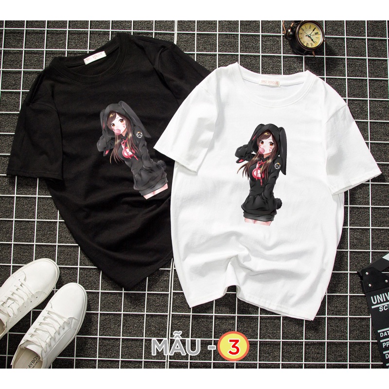 Áo thun tay lỡ nam nữ [BST - 03] - Áo phông form rộng Unisex họa tiết anime độc đáo vải dày mịn | BigBuy360 - bigbuy360.vn