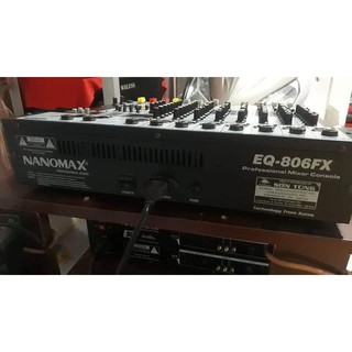 MIXER Bàn NANOMAX EQ-806FX